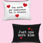 Coppia di Federe In Raso Camomilla Solo Cuore - Biancheria da sogno Pedata