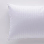 Coppia Federe Damasco Con Cerniera Botticelli Rigato - Biancheria da sogno Pedata