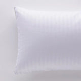 Coppia Federe Damasco Con Cerniera Botticelli Rigato - Biancheria da sogno Pedata