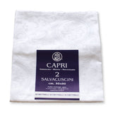 Coppia Federe Damasco Con Cerniera MTB Capri - Biancheria da sogno Pedata