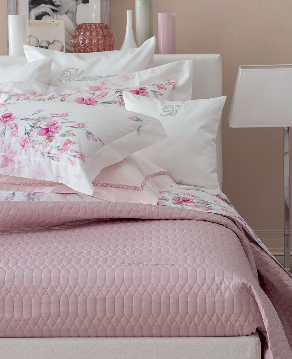 Copriletto Iris Matrimoniale Blumarine - Biancheria da sogno Pedata