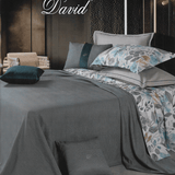 Copriletto Jacquard Matrimoniale David Monaco - Biancheria da sogno Pedata