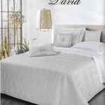 Copriletto Jacquard Matrimoniale David Taormina - Biancheria da sogno Pedata