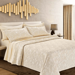 Copriletto Jacquard Matrimoniale GFFerrari Clara - Biancheria da sogno Pedata