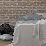 Copriletto Liscio Ostuni Matrimoniale Dondi - Biancheria da sogno Pedata