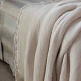 Copriletto Liscio Ostuni Matrimoniale Dondi - Biancheria da sogno Pedata