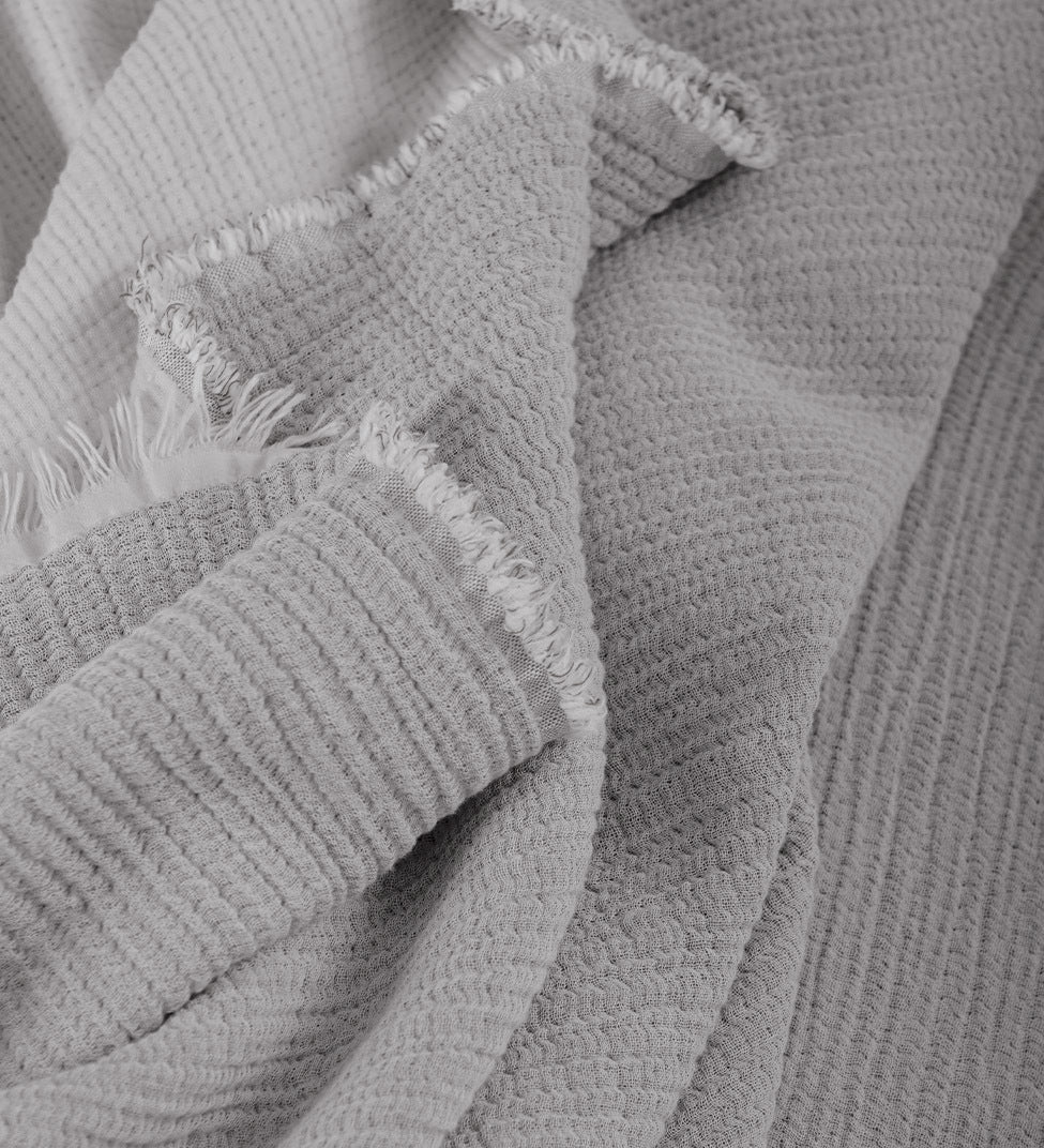 Copriletto Liscio Ostuni Matrimoniale Dondi - Biancheria da sogno Pedata