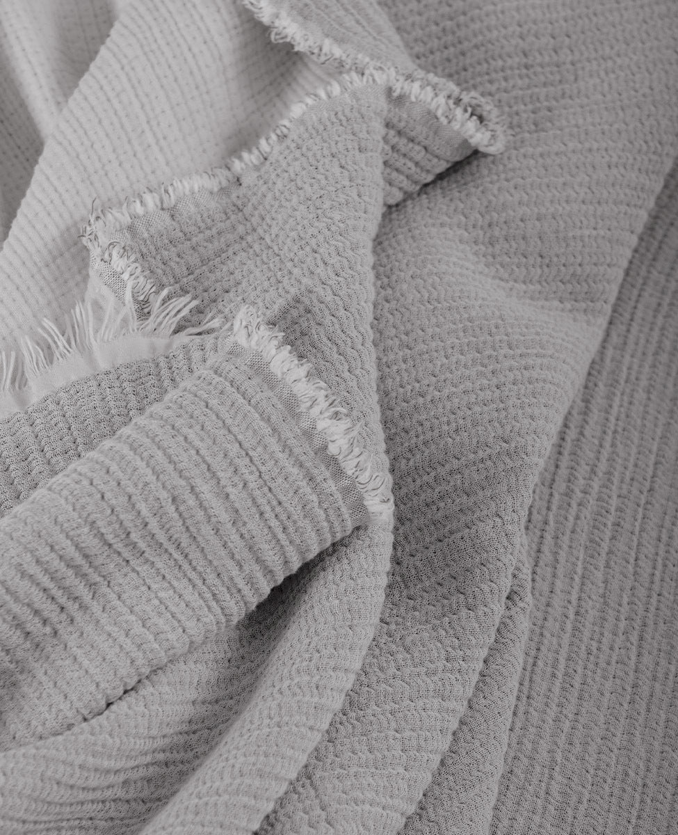 Copriletto Liscio Ostuni Matrimoniale Dondi - Biancheria da sogno Pedata