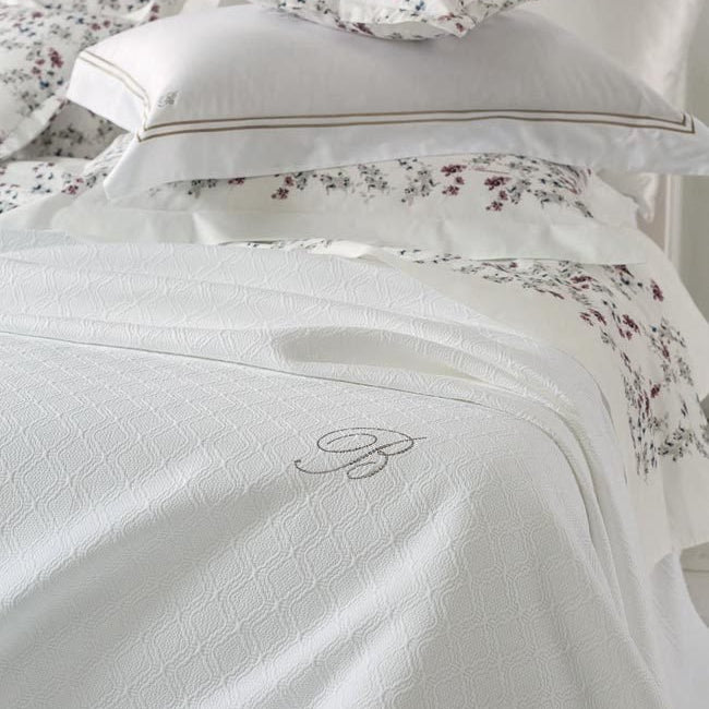 Copriletto Matrimoniale Blumarine Delfina - Biancheria da sogno Pedata