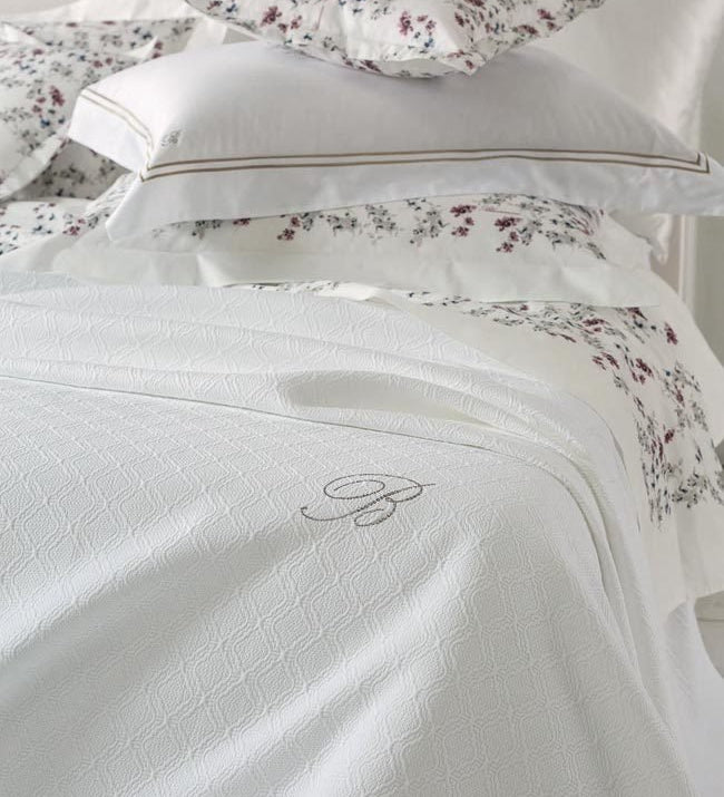Copriletto Matrimoniale Blumarine Delfina - Biancheria da sogno Pedata