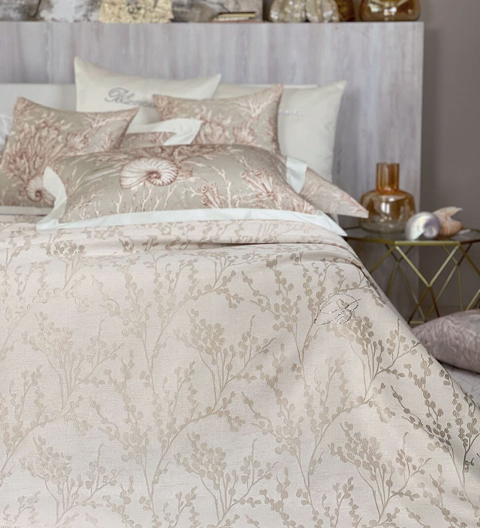 Copriletto Matrimoniale Blumarine Gea - Biancheria da sogno Pedata