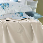 Copriletto Matrimoniale Blumarine Note Blu - Biancheria da sogno Pedata