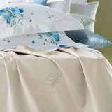 Copriletto Matrimoniale Blumarine Note Blu - Biancheria da sogno Pedata