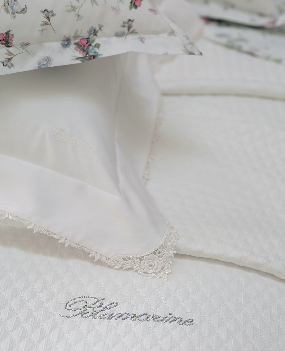 Copriletto Matrimoniale Blumarine Visione - Biancheria da sogno Pedata