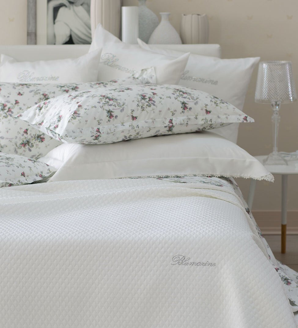 Copriletto Matrimoniale Blumarine Visione - Biancheria da sogno Pedata