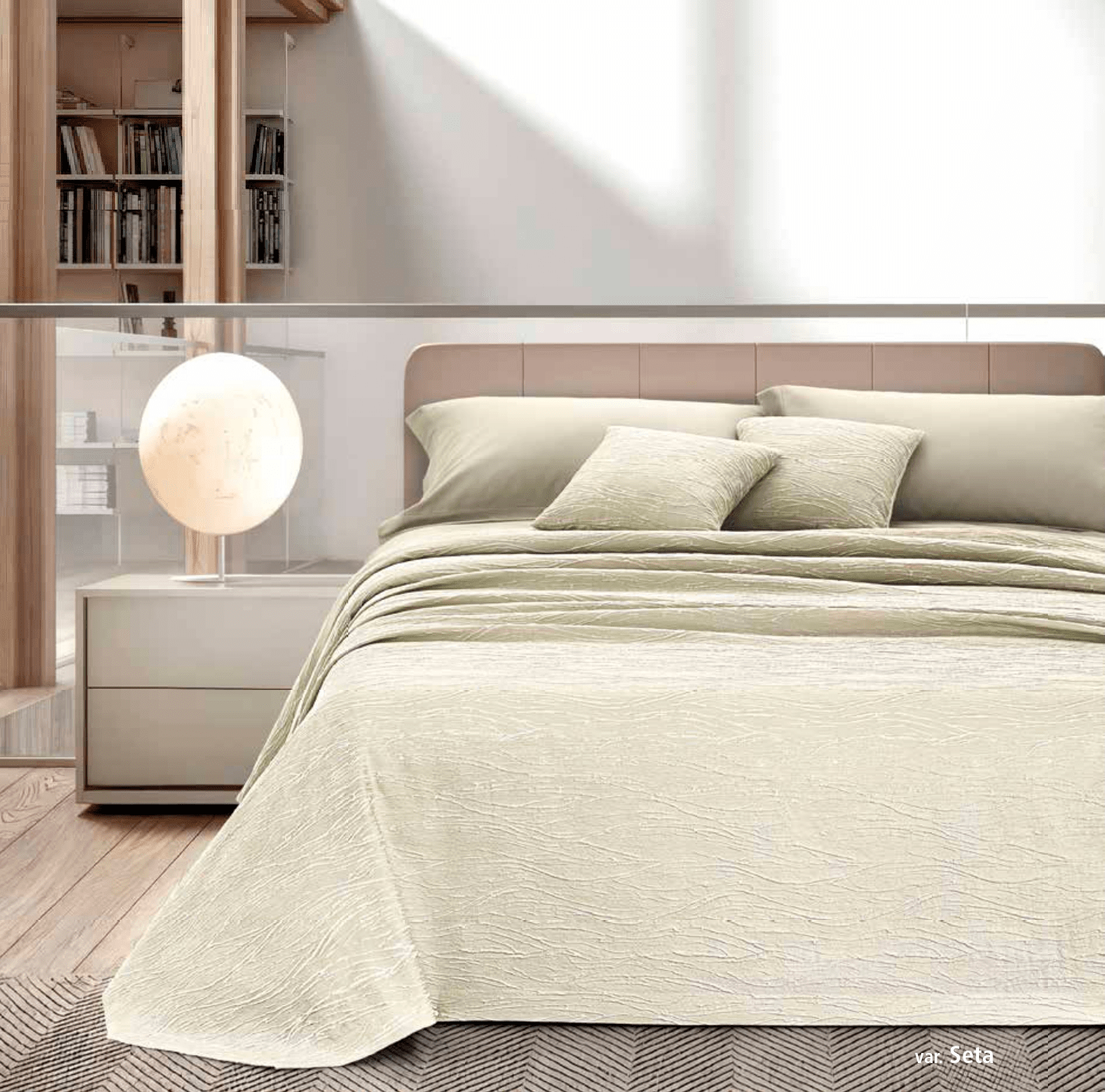 Copriletto Matrimoniale GFFerrari Gioia - Biancheria da sogno Pedata