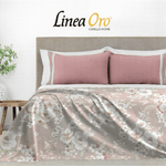 Copriletto Matrimoniale Linea Oro Kate - Biancheria da sogno Pedata