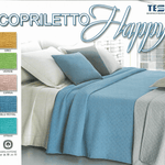 Copriletto Piazza e Mezza Tessier Happy - Biancheria da sogno Pedata