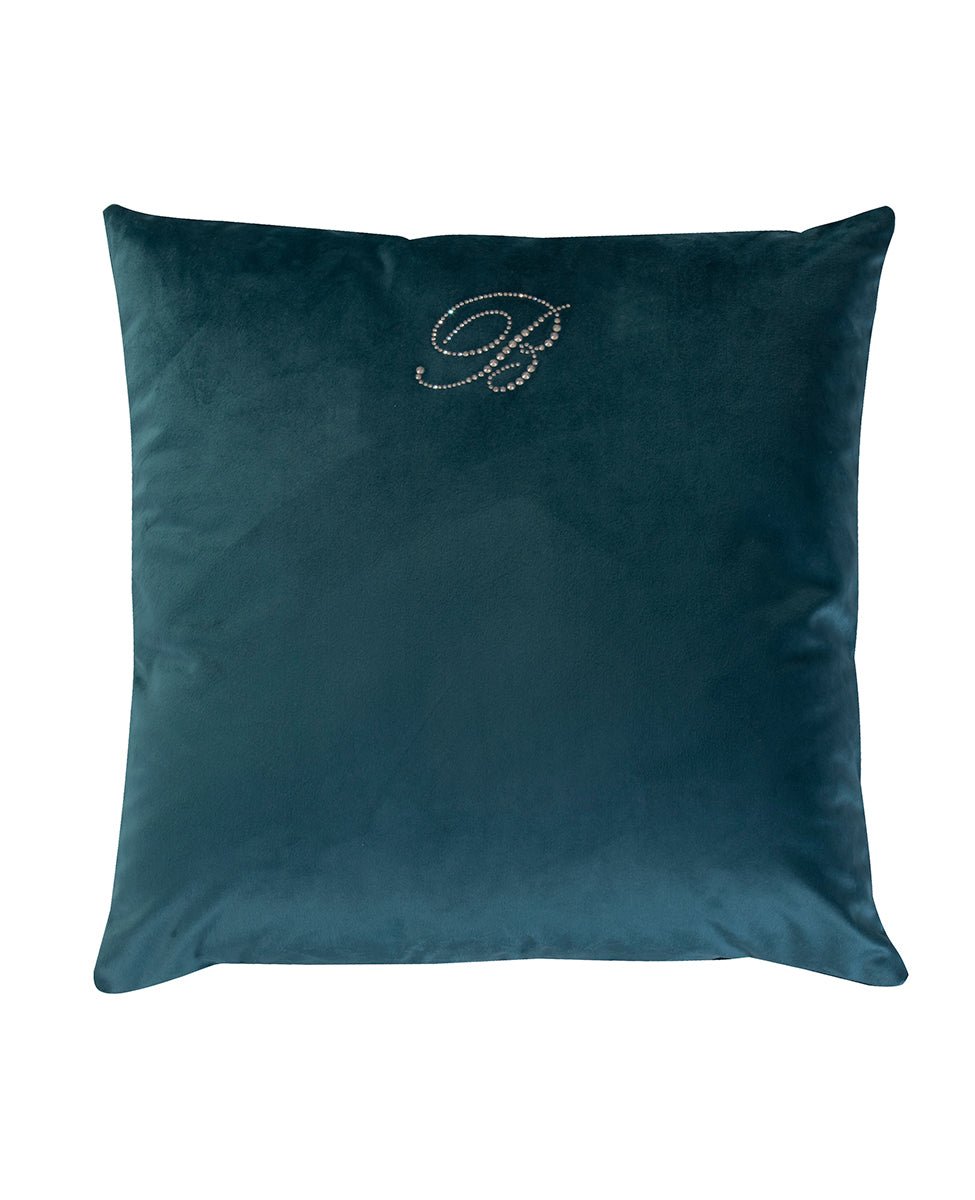Cuscino 42x42 Blumarine Blu Velvet - Biancheria da sogno Pedata