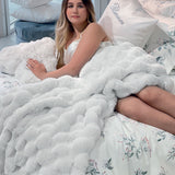 Cuscino Ecopelliccia 42x42 Blumarine Diamant - Biancheria da sogno Pedata