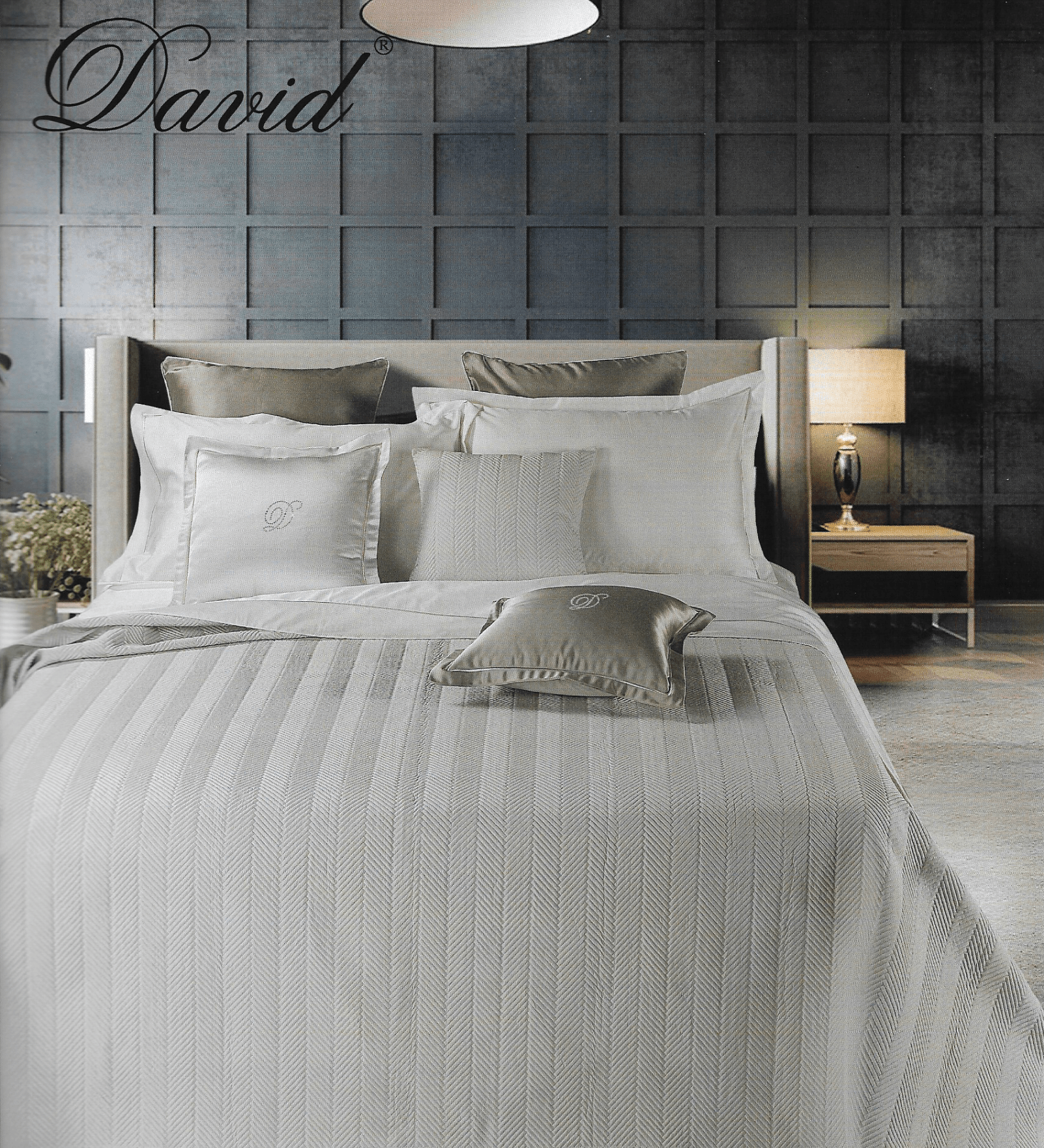 David Copriletto Matrimoniale Tendenze - Biancheria da sogno Pedata