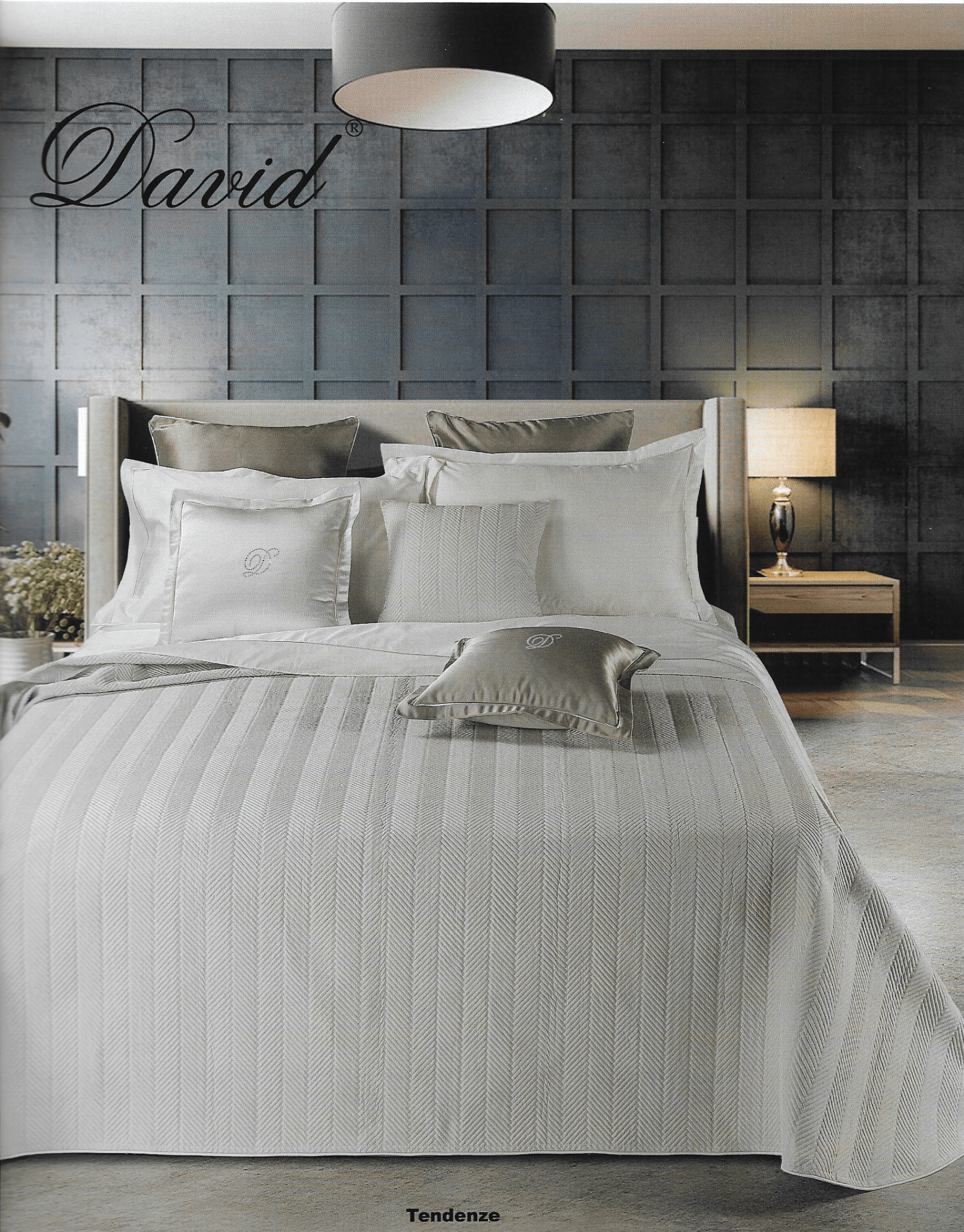 David Copriletto Matrimoniale Tendenze - Biancheria da sogno Pedata