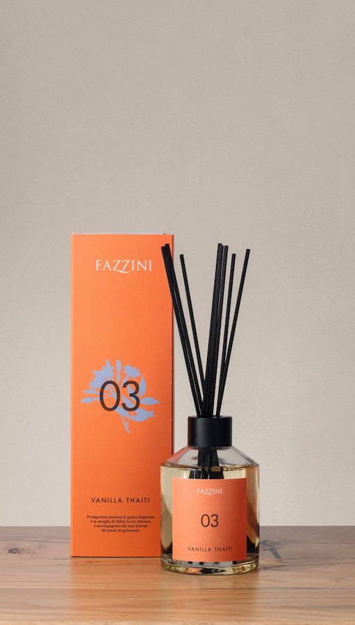 Diffusore Fazzini 250ml - Vanilla Tahiti - Biancheria da sogno Pedata