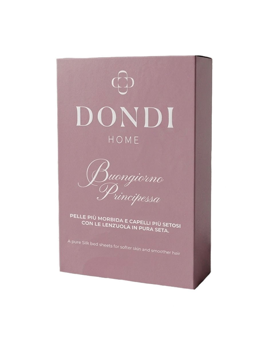 Dondi Lenzuola Matrimoniale in Seta Buongiorno Principessa - Biancheria da sogno Pedata