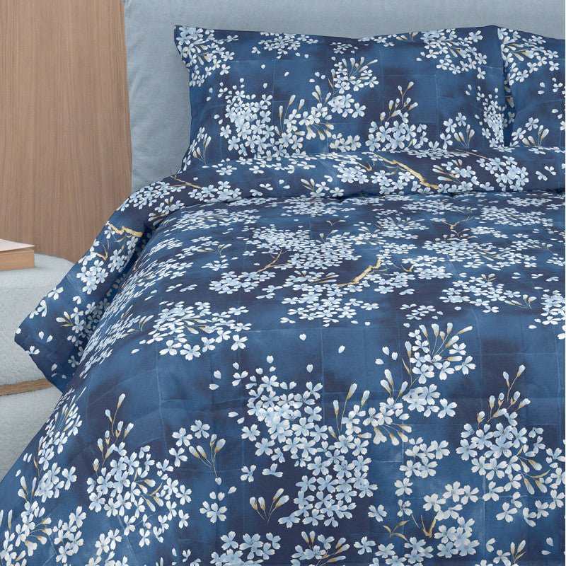 Fazzini Trapunta matrimoniale Kimono - Biancheria da sogno Pedata