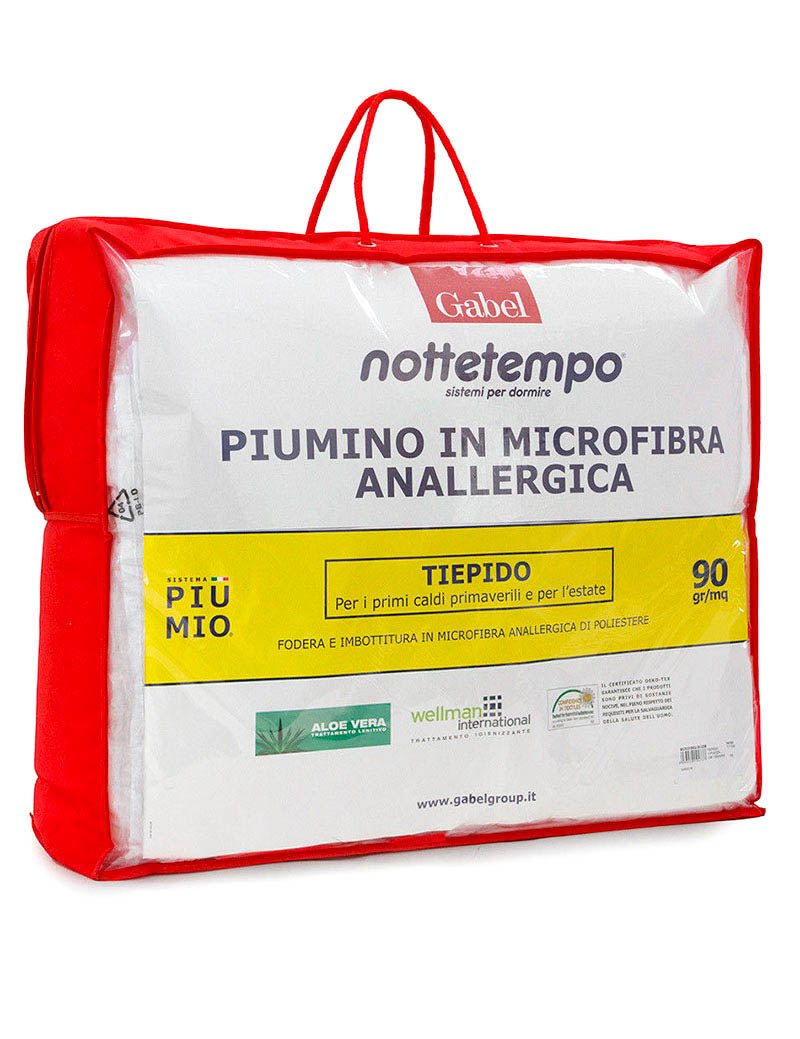 Gabel Piumino Primaverile in Microfibra Tiepido - Biancheria da sogno Pedata