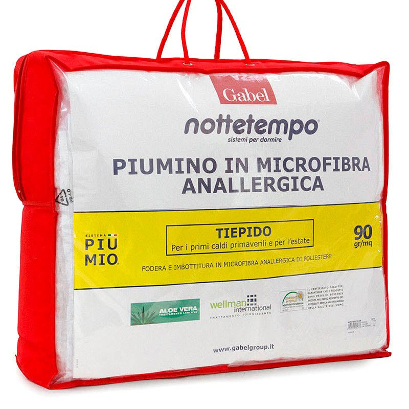 Gabel Piumino Primaverile in Microfibra Tiepido - Biancheria da sogno Pedata
