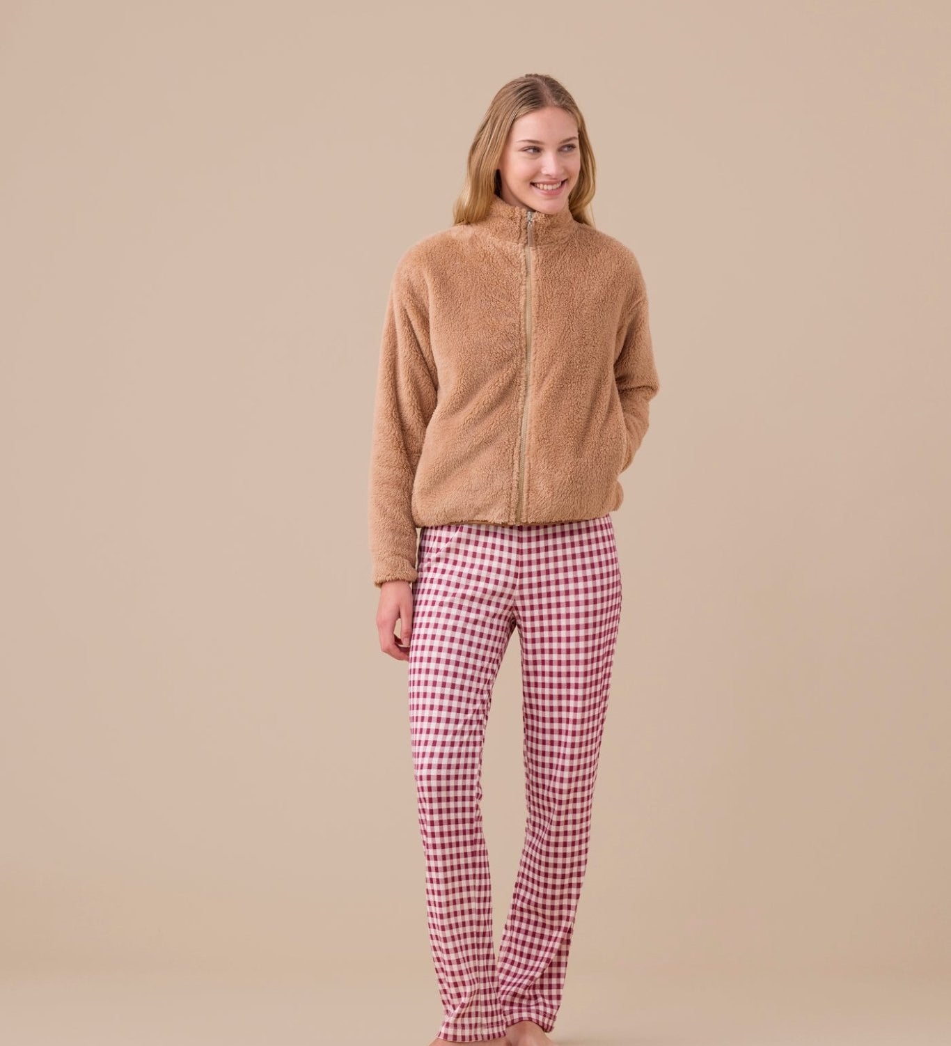 Giacca Donna Eco - Pelliccia Noi di Notte GE3038AS - Biancheria da sogno Pedata