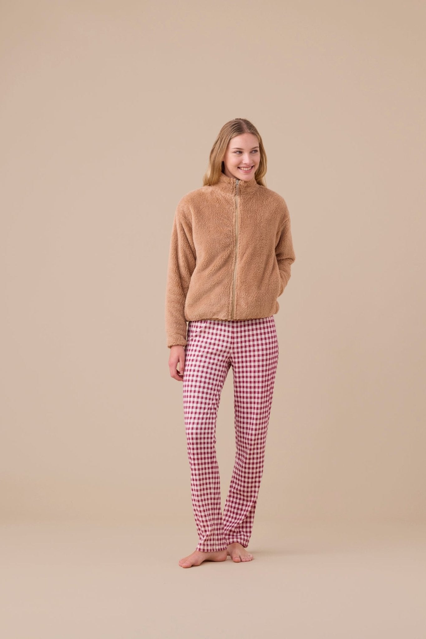 Giacca Donna Eco - Pelliccia Noi di Notte GE3038AS - Biancheria da sogno Pedata