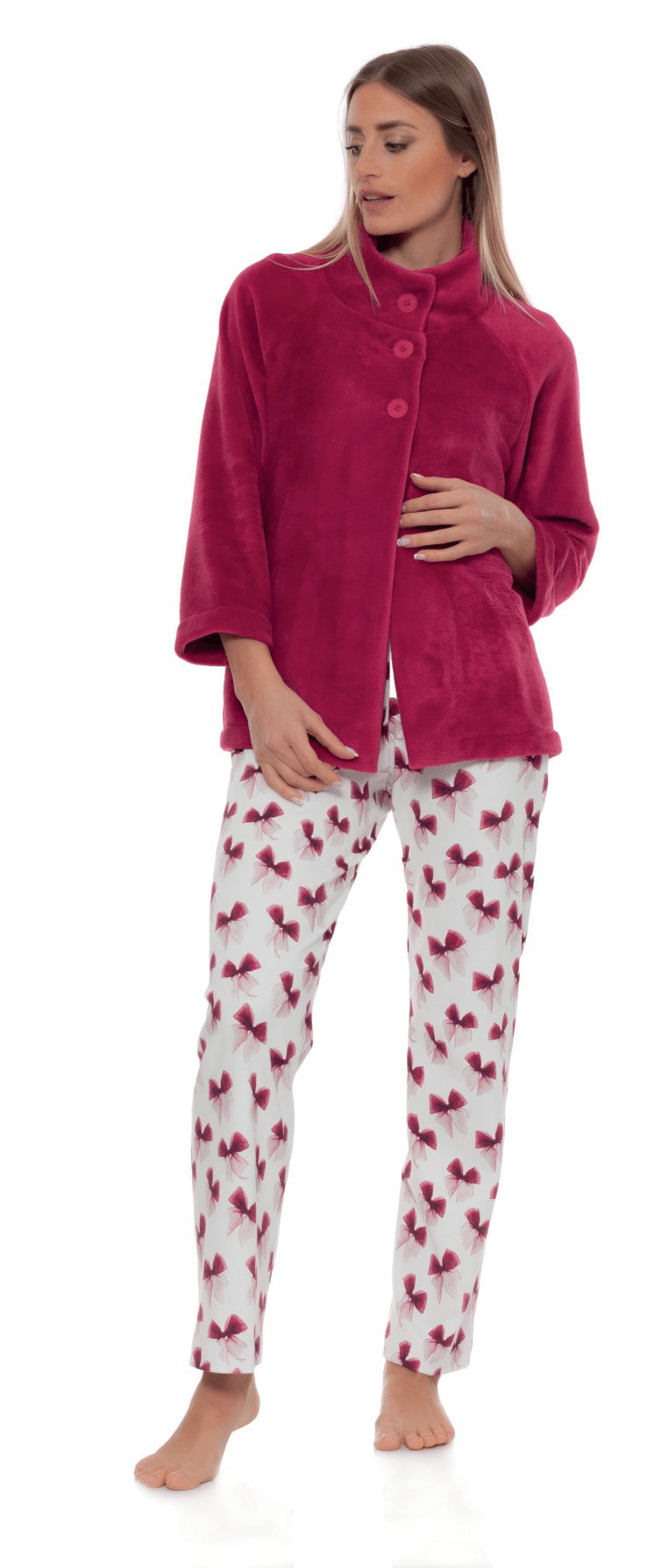 Giacca Donna in Velluto B&B 21238 - Biancheria da sogno Pedata