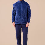 Giacca Uomo Coral Fleece Noi di Notte GE3051AS - Biancheria da sogno Pedata