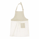 Grembiule con Pettorina Maestri Cotonieri India - Biancheria da sogno Pedata