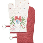 Guantone Nuvole di Stoffa 19x32cm - La Giostra di Amelie - Biancheria da sogno Pedata