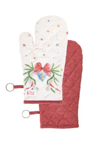 Guantone Nuvole di Stoffa 19x32cm - La Giostra di Amelie - Biancheria da sogno Pedata