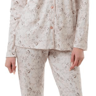 Jamas Pigiama Aperto C. Cotone Donna IJD320 - Biancheria da sogno Pedata