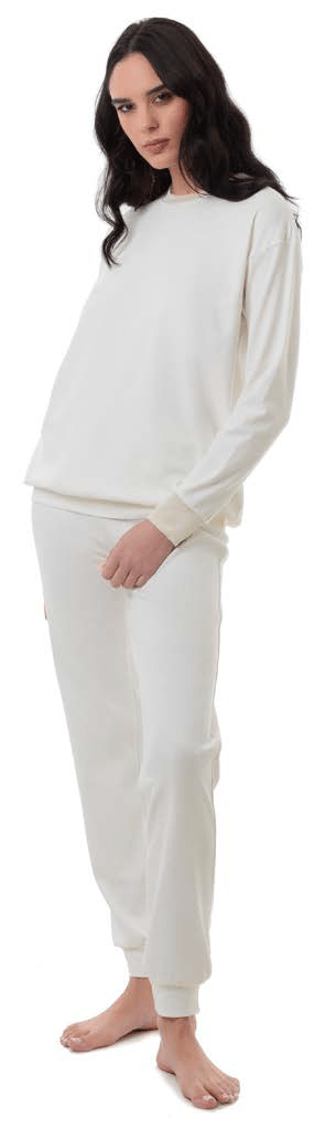 Jamas Pigiama Girocollo C. Cotone Donna IJD3431 - Biancheria da sogno Pedata