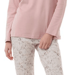 Jamas Pigiama Serafino C. Cotone Donna IJD322 - Biancheria da sogno Pedata