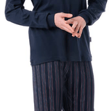 Jamas Pigiama Uomo Serafino Interlock IJ9540 - Biancheria da sogno Pedata