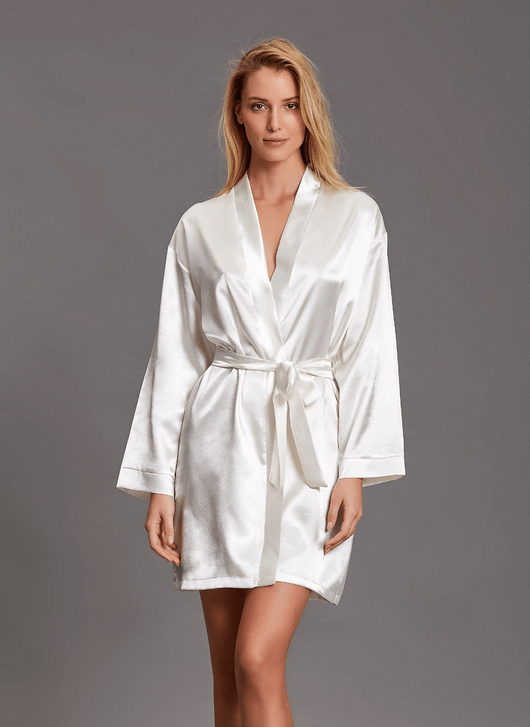 Kimono Raso Donna Andra M/L 862 - Biancheria da sogno Pedata