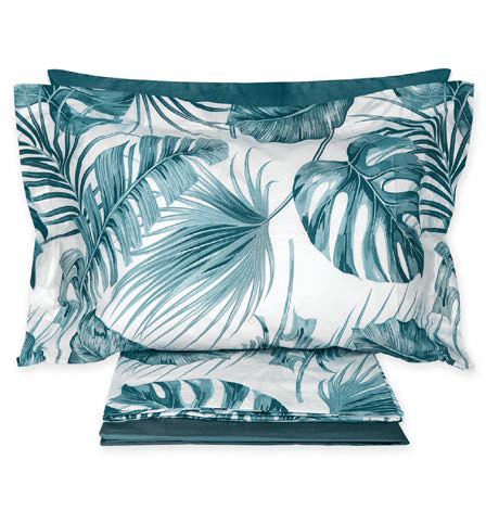 Lenzuola 4 Federe Maestri Cotonieri Foresta - Biancheria da sogno Pedata