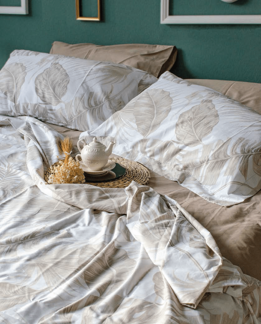 Lenzuola 4 Federe Maestri Cotonieri Foresta - Biancheria da sogno Pedata