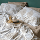 Lenzuola 4 Federe Maestri Cotonieri Foresta - Biancheria da sogno Pedata