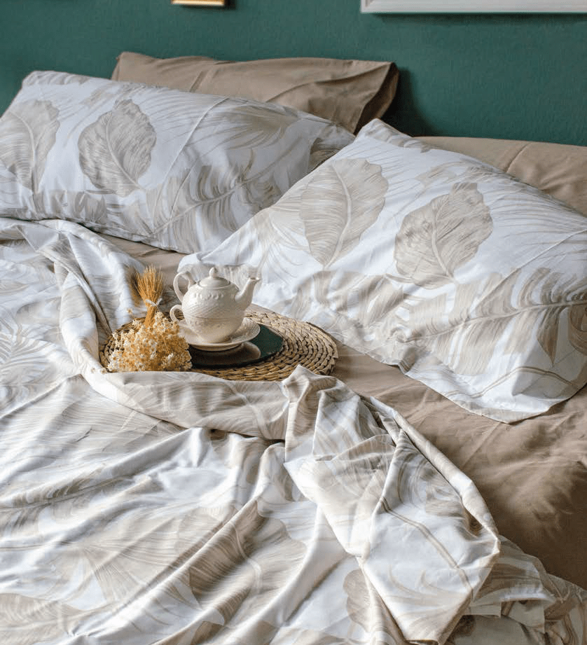 Lenzuola 4 Federe Maestri Cotonieri Foresta - Biancheria da sogno Pedata