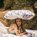 Lenzuola - Copriletto Cotone Matrimoniale Fazzini Glicine - Biancheria da sogno Pedata