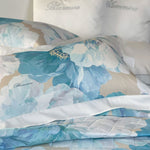 Lenzuola - Copriletto Matrimoniale Blumarine Hibiscus - Biancheria da sogno Pedata