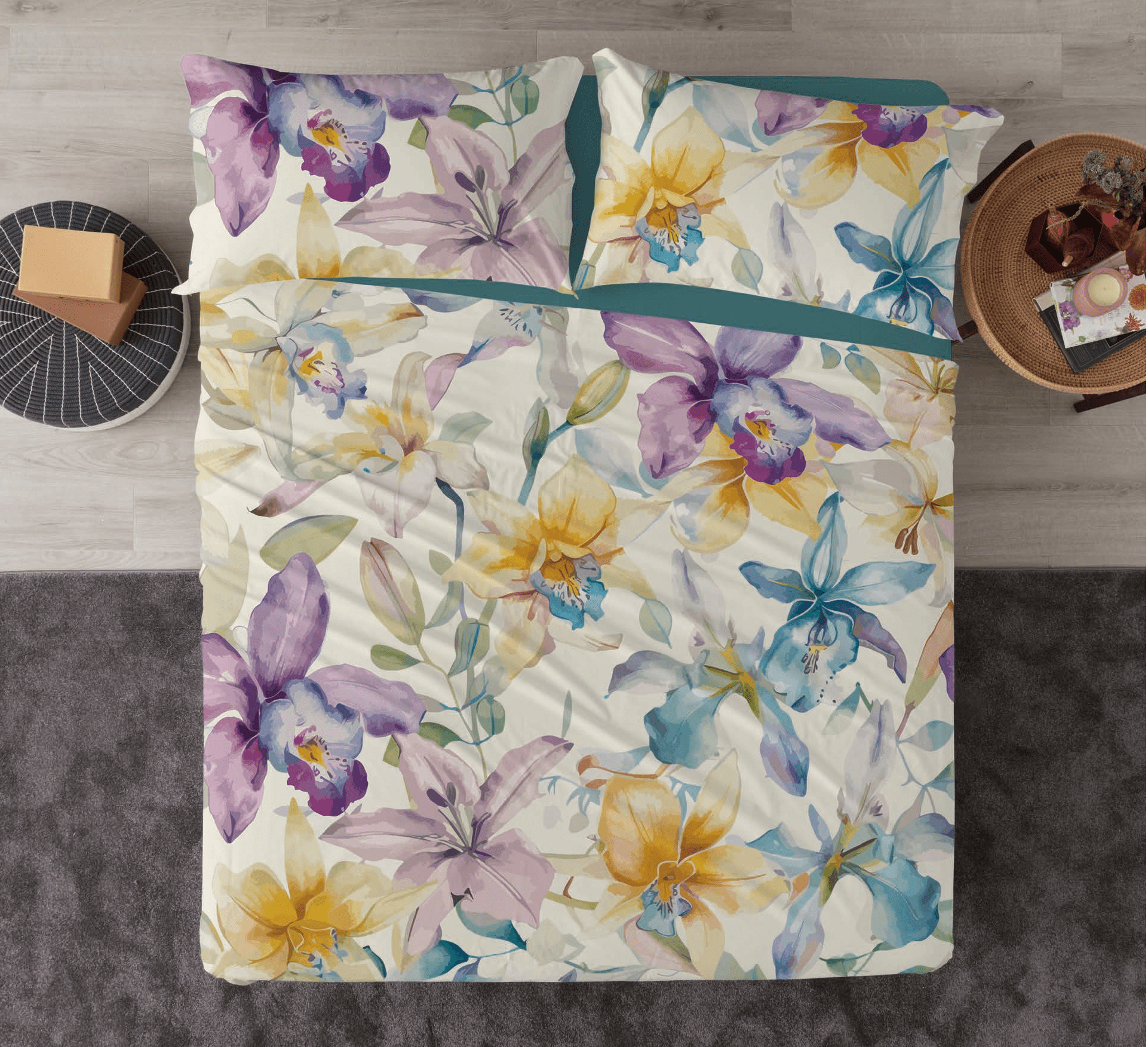 Lenzuola Copriletto Matrimoniale Dream Linea Oro - Biancheria da sogno Pedata